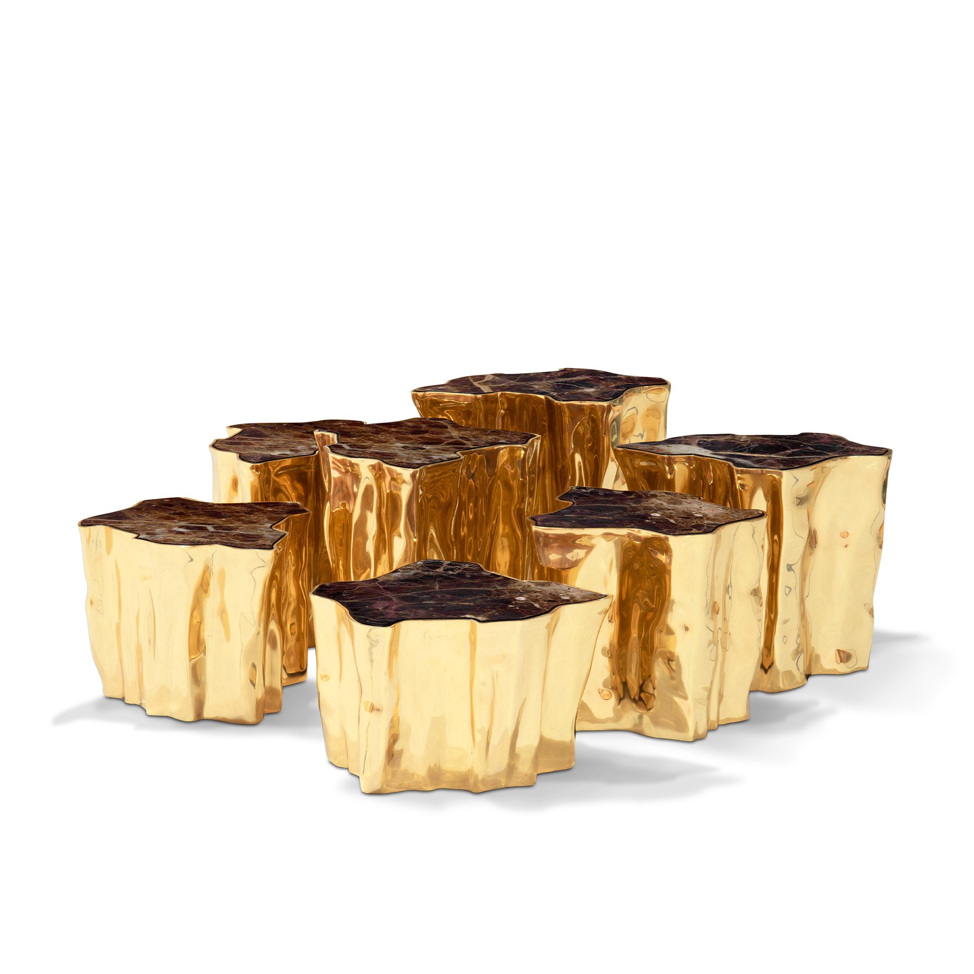 ba9ec38a-7eb2-4e2c-8232-7a8abc57dba6 Eden Series Brown Center Table - Image 1