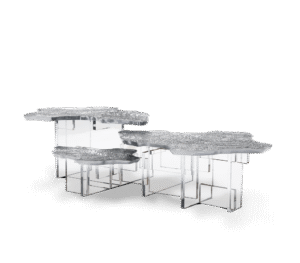 Monet Silver Center Table