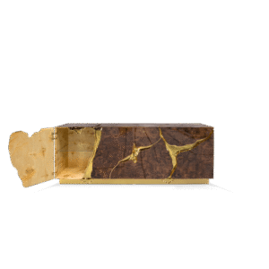 Lapiaz Rose Gold Sideboard - Image 4