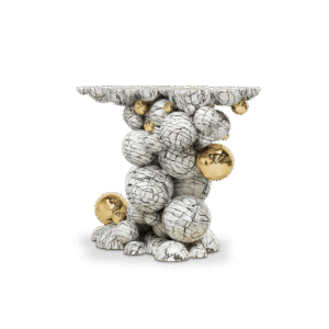 Newton Faux-Marble Console - Image 2