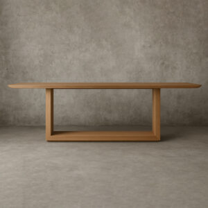 Ligné Open Rectangular Dining Table - Image 4
