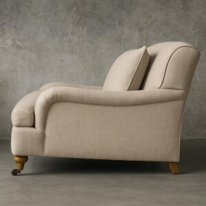 Belgian Classic Roll Arm Bench-Cushion Sofa - Image 3