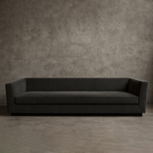 1950s Italian Shelter Arm Sofa - Oak Base - Image 3