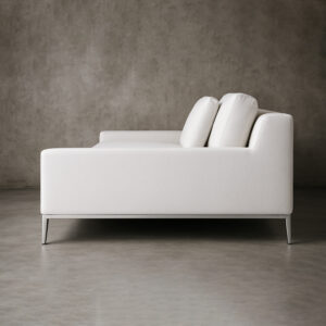 Italia Track Arm Sofa - Metal Base - Image 3
