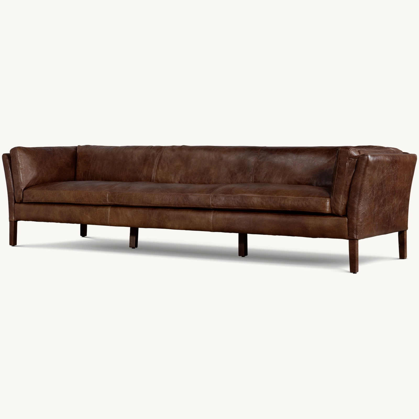 01 (1) Sorensen Leather Sofa - Image 1
