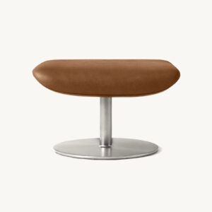 Lario Leather Ottoman - Image 2