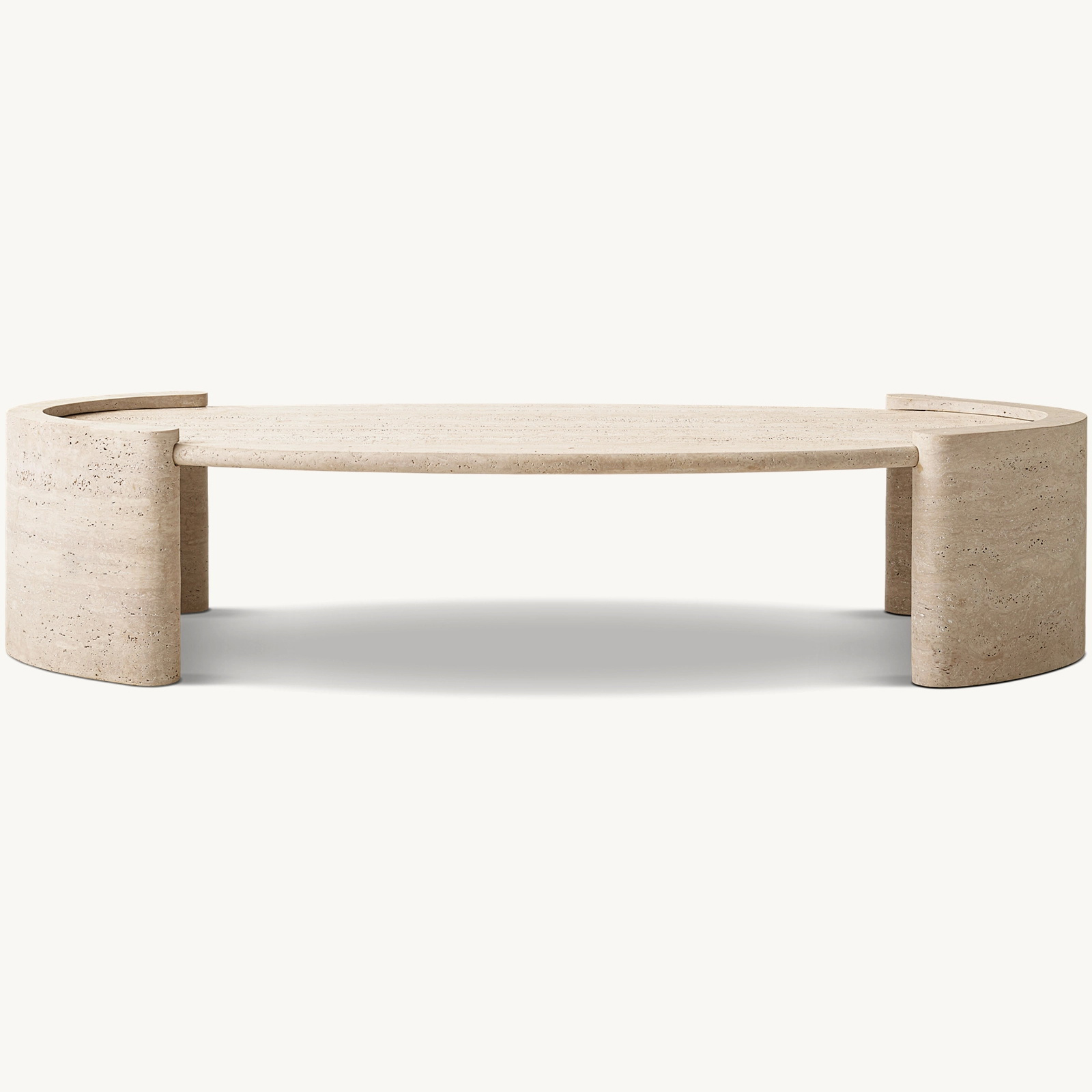 01 Cardin Oval Coffee Table - Image 1