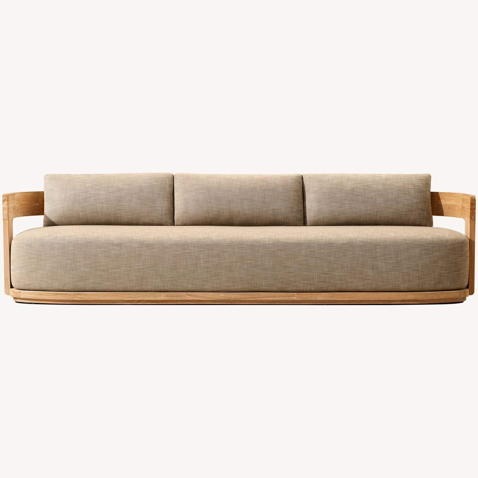 01 (4) Bronte Teak Sofa - Image 1