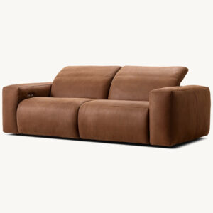 Blake Motion Leather Modular 2 Piece 2-Recliner Sofa - Image 3