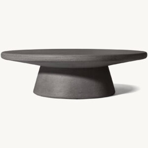 Terzo Round Tapered Coffee Table - Image 2