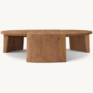 Wyeth Oak Round Coffee Table - Image 2