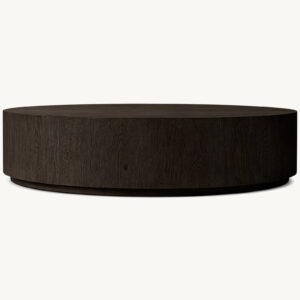Montecito Plinth Round Coffee Table - Image 3