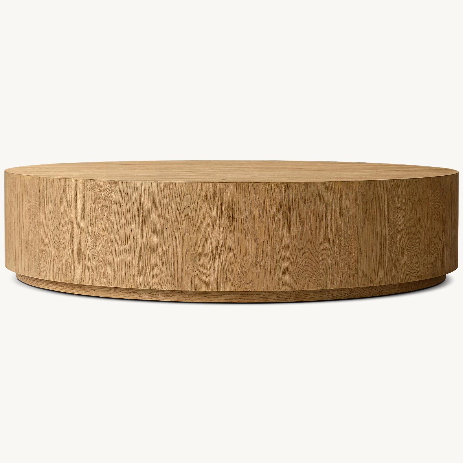 1 (6) Montecito Plinth Round Coffee Table - Image 1
