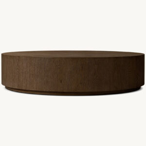 Montecito Plinth Round Coffee Table - Image 2