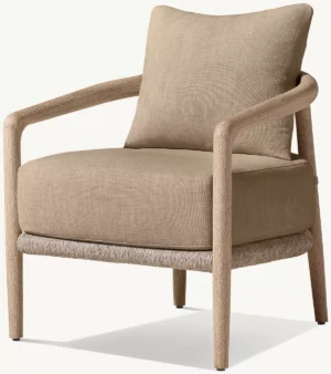 Evia Teak Lounge Chair - Image 2