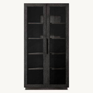 Cela Shagreen Glass Cabinet - Image 5