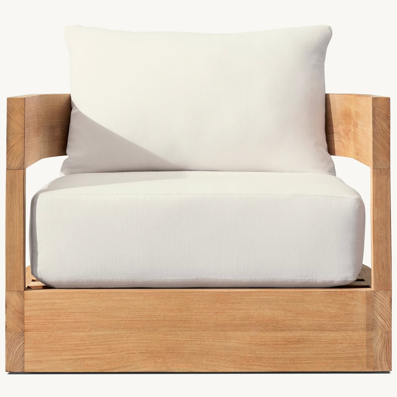 10001 Balmain Teak Swivel Lounge Chair - Image 1