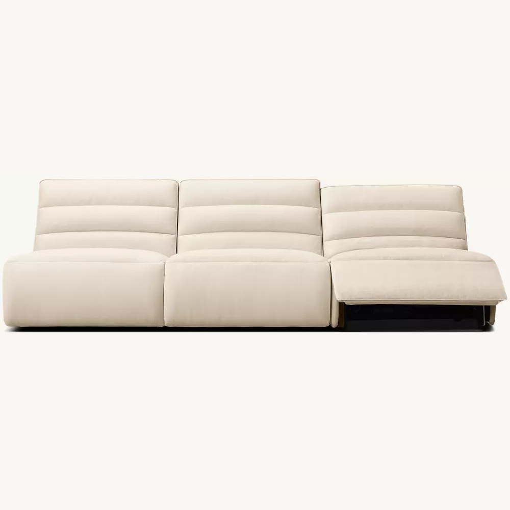 10002 Chelsea Motion Armless Modular 3 Piece 3 Recliner Sofa - Image 1