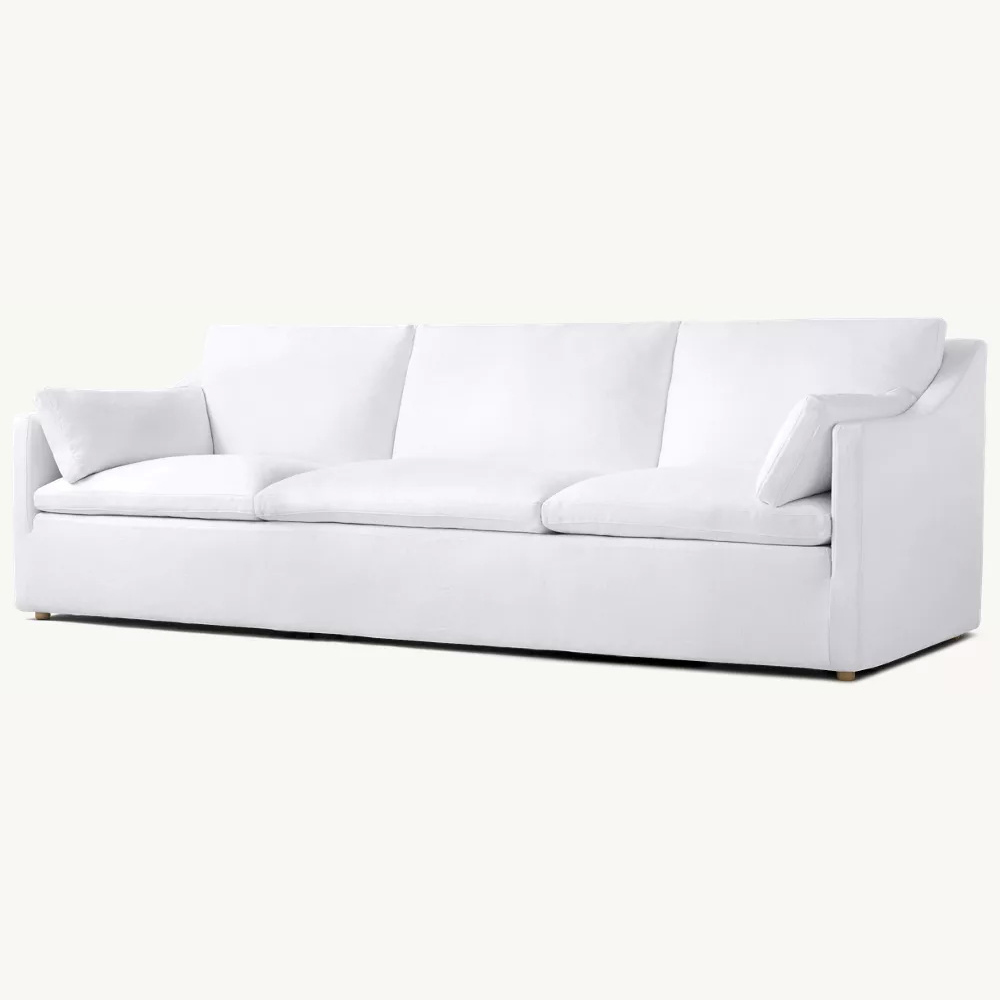 10002 Cloud Slope Arm 3 Cushion Sofa - Image 1