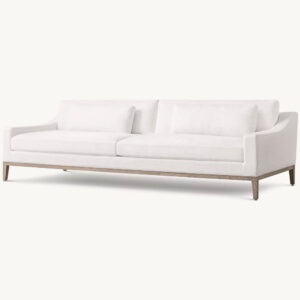 talia Slope Arm 2 Cushion Sofa Oak Base - Image 2