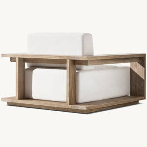 Bahia Teak Swivel Lounge Chair - Image 3