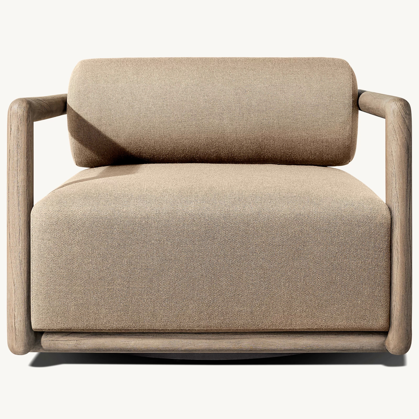 10002 Palma Teak Swivel Lounge Chair - Image 1