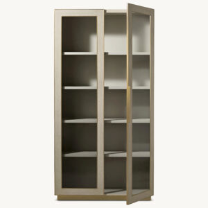 Cela Shagreen Glass Cabinet - Image 2