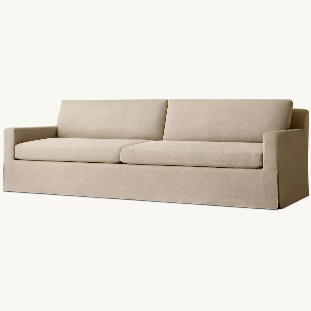 10002 Belgian Track Arm Slipcovered Sofa - Image 1