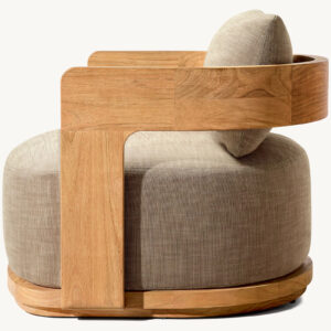 Bronte Teak Lounge Chair - Image 3