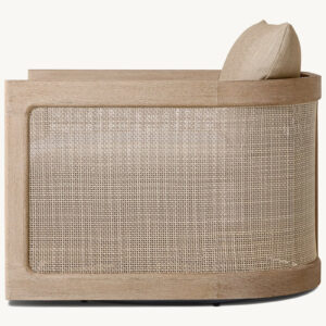 Trieste Teak Swivel Lounge Chair - Image 2