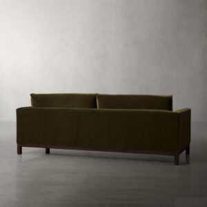 Everett Bench Seat Sofa in Vanni Olive - Image 3