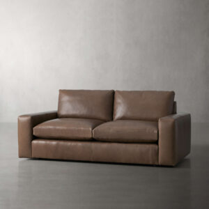Kipton Wide Arm Leather Sofa - Image 2