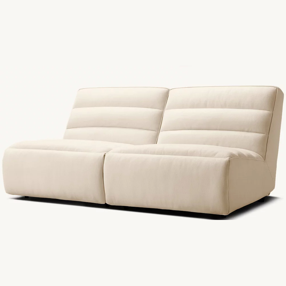 10003 Chelsea Motion Armless Modular 2 Piece 2 Recliner Sofa - Image 1