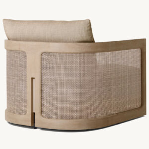 Trieste Teak Swivel Lounge Chair - Image 3