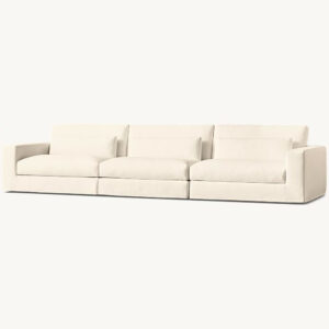 Lugano Modular 3 Piece Slipcovered Sofa - Image 2