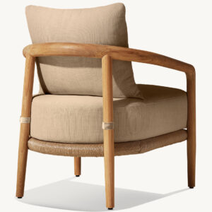 Evia Teak Lounge Chair - Image 3