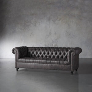 Berwick Faux Leather Sofa - Image 2