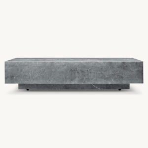 Marble Plinth Coffee Table - Image 2