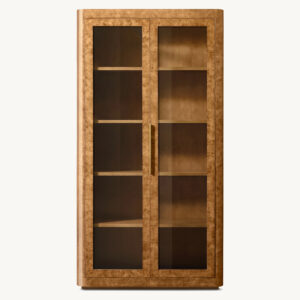 Bardot Burl Glass Cabinet - Image 3