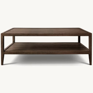 French Contemporary Square Coffee Table - Image 3