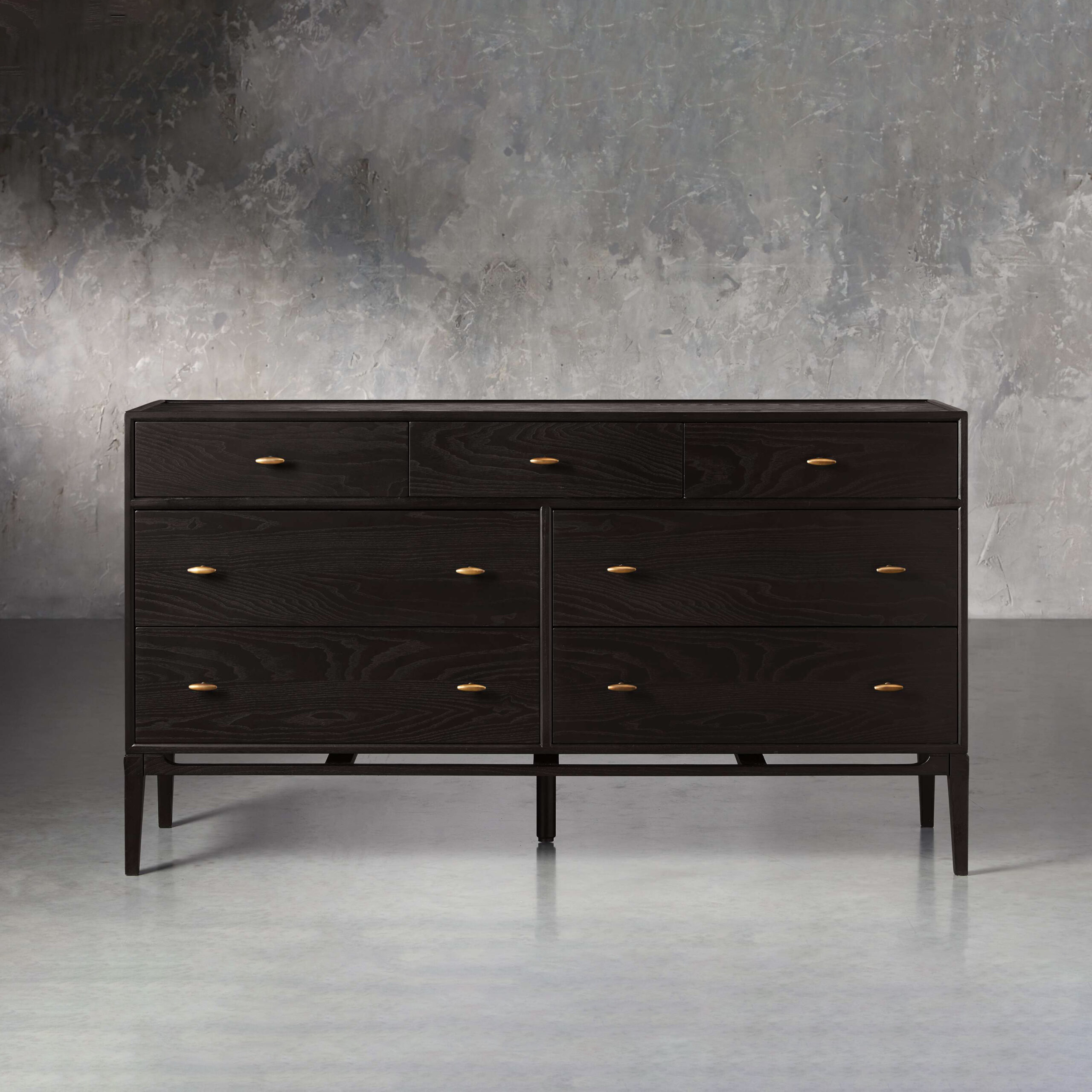 2 Brock Seven Drawer Dresser - Image 1