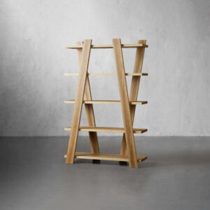 Mihaela Bookcase in Vin Alb - Image 2