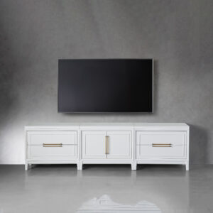 Rowan Modular Wood Media Console with Door and Drawers - Image 3