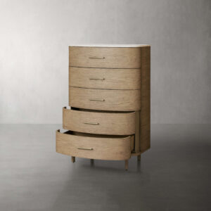 Danny Five Drawer Dresser - Image 2