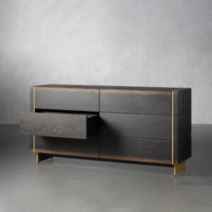 Mihaela Six Drawer Dresser - Image 2