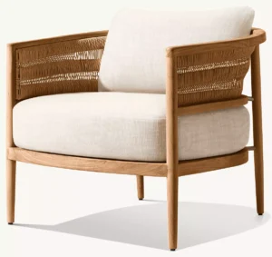 Nusa Teak Lounge Chair - Image 2