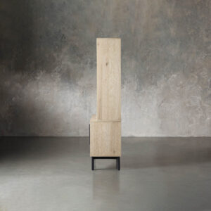 Sullivan Single Bookcase with Cabinet Base - Image 4