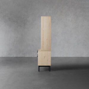 Sullivan Single Bookcase with File Base - Image 3