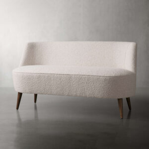Ryles Tapered Leg Settee - Image 2