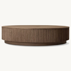 Mulholland Plinth Round Coffee Table - Image 2
